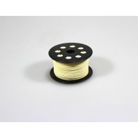 Шнур кожаный декоративный 2мм х 50м кремовый Желтый Unison (R.YPS Cream)