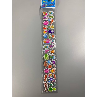 Наклейки 37 х 6см, 25шт/уп Разноцветный Unison (HC-24) Наклейки 37 х 6см, 25шт/уп Разноцветный Unison (HC-24)