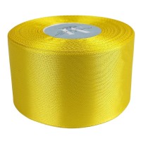 Атласная лента 5см (±5мм) x 33м Желтый Marill (LA5033-15)