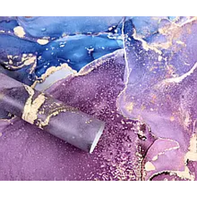 Бумага для упаковки подарков 10 листов  100 х 70см 50г Фиолетовый Unison (PCZ10070-10-506)