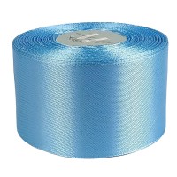 Атласная лента 4см (±5мм) x 33м Голубой Marill (LA4033-62)