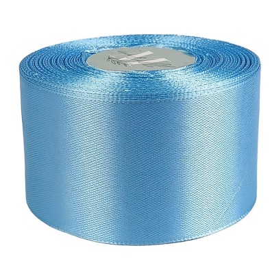 Атласная лента 4см (±5мм) x 33м Голубой Marill (LA4033-62)