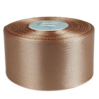 Атласная лента 5см (±5мм) x 33м Коричневый Marill (LA5033-67)