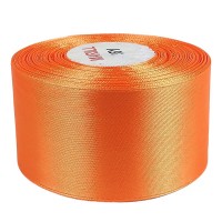 Атласная лента 5см (±5мм) x 33м Оранжевый Marill (LA5033-151)