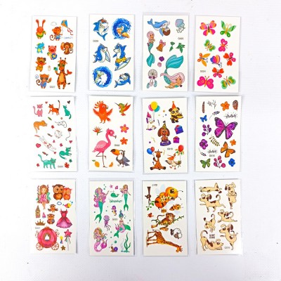 Наклейки тату Микс2, 6 х 9,5см Разноцветный Unison (G0XX) Наклейки тату Микс2, 6 х 9,5см Разноцветный Unison (G0XX)