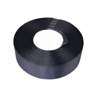 Репсовая лента 2,5см* 23 м графитовая (D00225-A3-242)