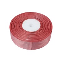 Репсовая лента 2,5см* 23 м розовая (D00225-191)