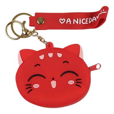 Кошелек силиконовый с хлястиком 