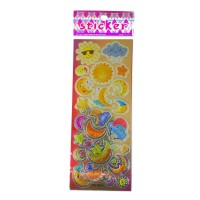 Наклейка пластиковая лазерная 7 х 17см 