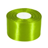 Атласная лента 5см (±5мм) x 33м Зеленый Marill (LA5033-95)