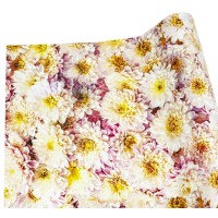 Бумага упаковочная мелованная 80г 10 листов  100 х 70см Разноцветный Unison (PVM10-181)