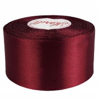 Атласная лента 5см (±5мм) x 33м Красный Marill (LA5033-152)
