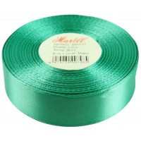 Атласная лента 2,5см x 33м Зеленый Marill (LA2533-54)