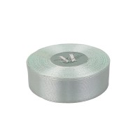 Атласная лента 2,5см x 33м Серый Marill (LA2533-165)