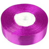 Атласная лента 2,5см x 33м Фиолетовый Marill (LA2533-143)