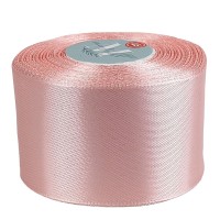 Атласная лента 4см (±5мм) x 33м Розовый Marill (LA4033-153)