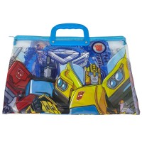 Папка-портфель ПВХ прозрачная Папка-портфель ПВХ прозрачная