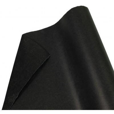 Бумага упаковочная крафт-двусторонняя 0,68 х 8м Черный Unison (Пт-І-42)