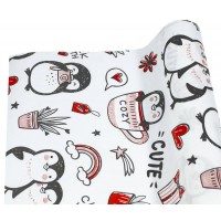 Бумага упаковочная крафт-двосторонний 0,7 х 7м (Пт 864.7)