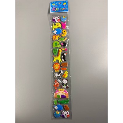 Наклейки 37 х 6см, 25шт/уп Разноцветный Unison (HC-39) Наклейки 37 х 6см, 25шт/уп Разноцветный Unison (HC-39)