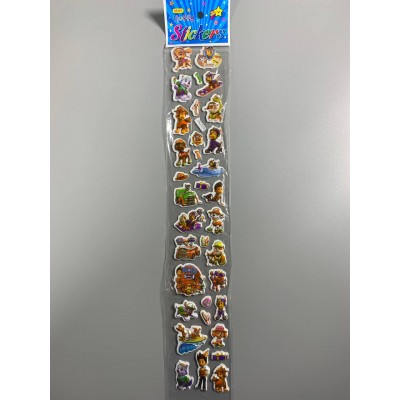 Наклейки 37 х 6см, 25шт/уп Разноцветный Unison (HC-16) Наклейки 37 х 6см, 25шт/уп Разноцветный Unison (HC-16)