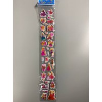 Наклейки 37 х 6см, 25шт/уп Разноцветный Unison (HC-5)