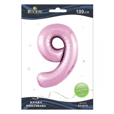 Цифра фольгированная Pelican, 