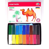 Пластилин Гамма 18 цветов Разноцветный Гамма (200315)