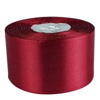 Атласная лента 5см (±5мм) x 33м Красный Marill (LA5033-86)