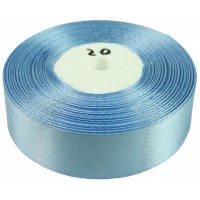 Атласная лента 2,5см x 33м Голубой Marill (LA2533-20)