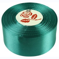 Атласная лента 4см (±5мм) x 33м Зеленый Marill (LA4033-96)