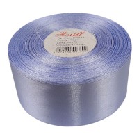 Атласная лента 4см (±5мм) x 33м Голубой Marill (LA4033-173)