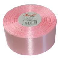 Атласная лента 5см (±5мм) x 33м Розовый Marill (LA5033-61)