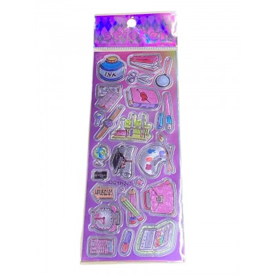 Наклейка пластиковая лазерная 7 х 17см Наклейка пластиковая лазерная 7 х 17см