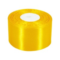 Атласная лента 5см (±5мм) x 33м Оранжевый Marill (LA5033-17)