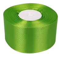 Атласная лента 5см (±5мм) x 33м Зеленый Marill (LA5033-52)