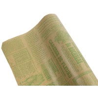 Бумага упаковочная крафт-двосторонний 0,7 х 7м Бежевый Unison (Пт 416.3)