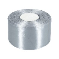 Атласная лента 5см (±5мм) x 33м Серый Marill (LA5033-59)