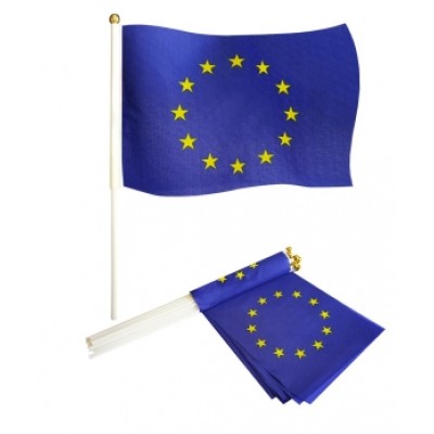 Флажок 14 х 21см Желто-синий Unison (780031)