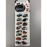 Наклейки 25 х 8см, 20шт/уп Разноцветный Unison (XT-013)