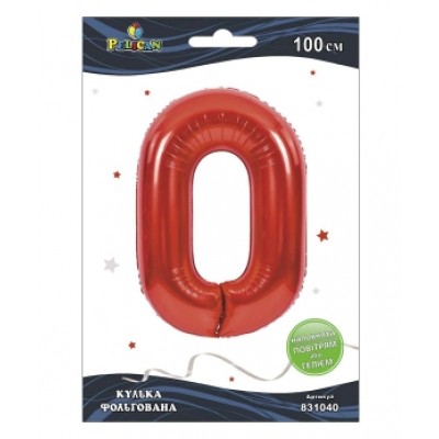 Цифра фольгированная Pelican, 