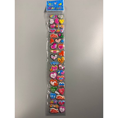 Наклейки 37 х 6см, 25шт/уп Разноцветный Unison (HC-36) Наклейки 37 х 6см, 25шт/уп Разноцветный Unison (HC-36)