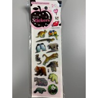 Наклейки 25 х 8см, 20шт/уп Разноцветный Unison (XT-003)