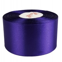 Атласная лента 4см (±5мм) x 33м Фиолетовый Marill (LA4033-182)