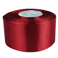 Атласная лента 5см (±5мм) x 33м Красный Marill (LA5033-33)