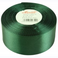Атласная лента 4см (±5мм) x 33м Зеленый Marill (LA4033-73)