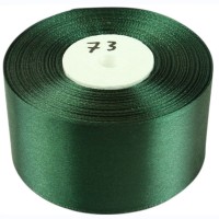 Атласная лента 5см (±5мм) x 33м Зеленый Marill (LA5033-73)