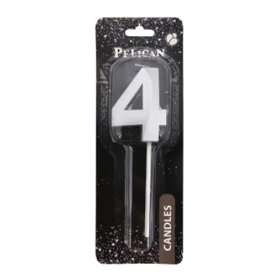 Свеча цифра 3D для торта 