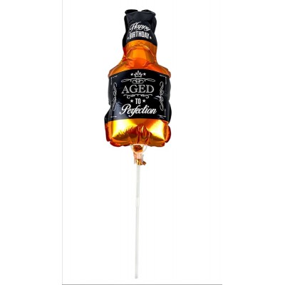 Шарик надувной фольгированный mini Myler, Виски + палка пластиковая 30см (BP10845/MN175) Шарик надувной фольгированный mini Myler, Виски + палка пластиковая 30см (BP10845/MN175)