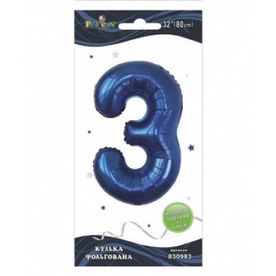 Цифра фольгированная Цифра фольгированная